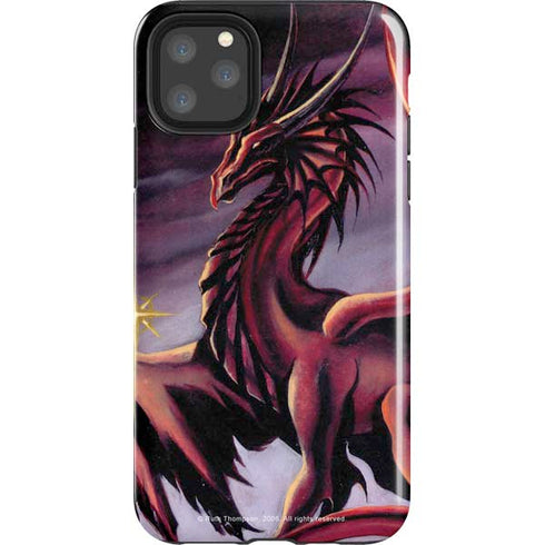 Ruth Thompson Red Dragon by Ruth Thompson iPhone Cases